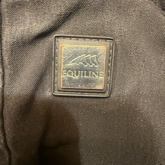 Equiline full grip seat black breeches EUC size 40 or US 24 - Picture 4 of 5